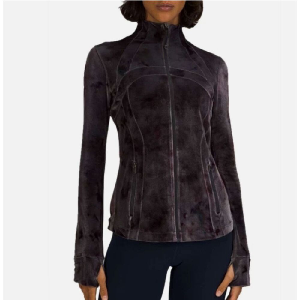 Lululemon Interstellar Velvet Define Jacket Size 12